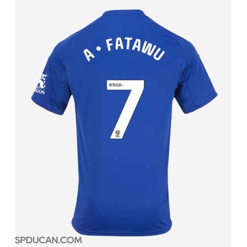 Muški Nogometni Dres Leicester City Issahaku Fatawu #7 Domaci 2025-26 Kratak Rukav